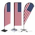 Продвижение American Beach Flag USA рекламные баннеры